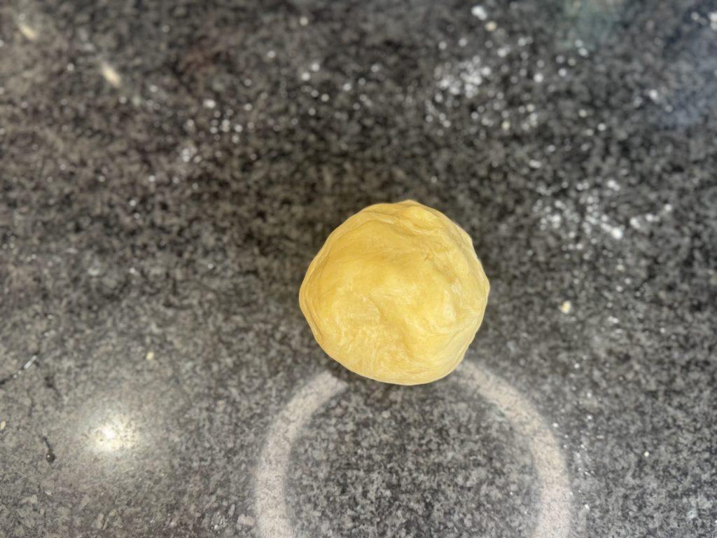 Shortcrust pastry dough