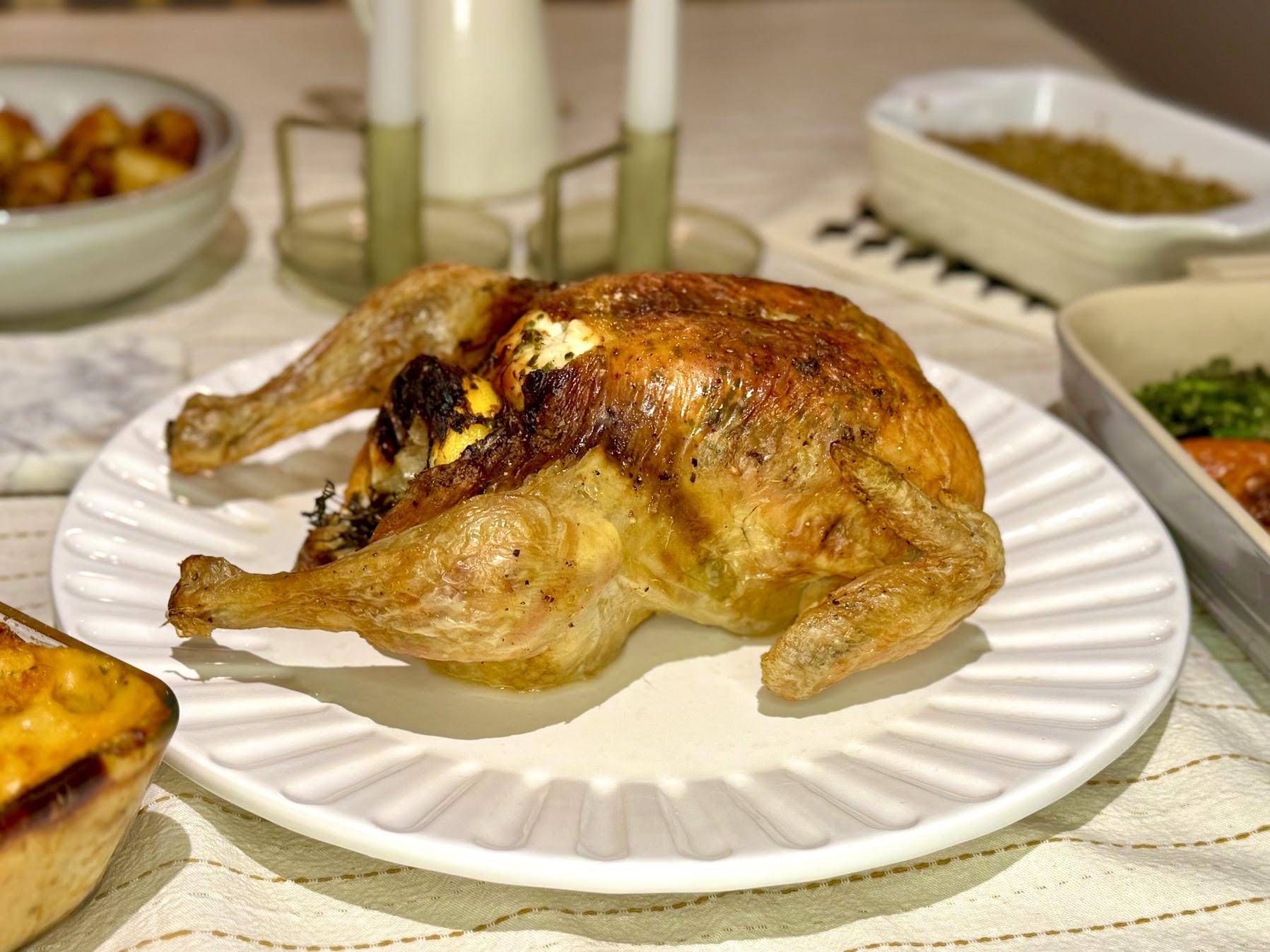 Classic Roast Chicken. Simple & Succulent!