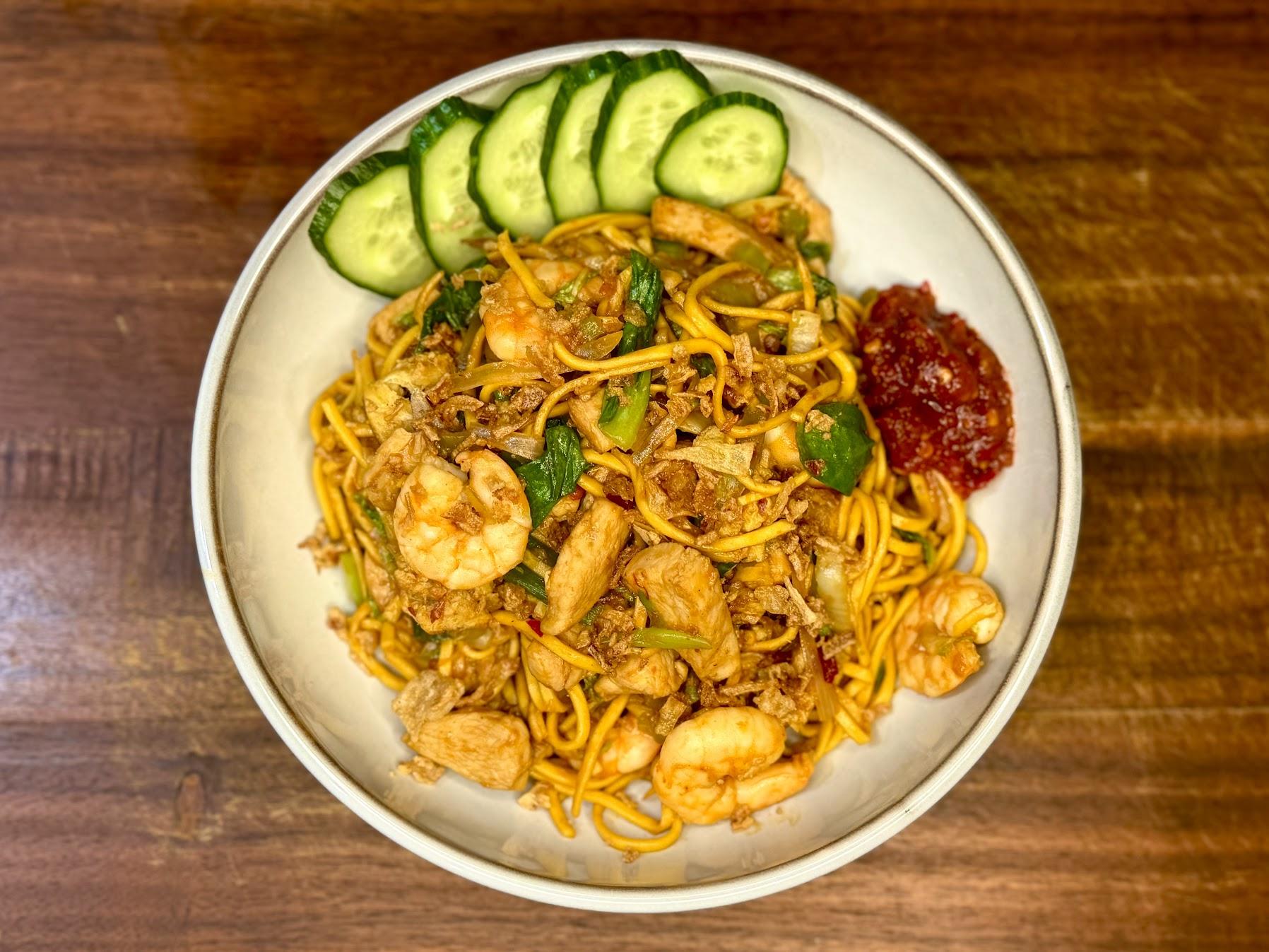 Mee Goreng noodles. Spicy, Saucy & Bold