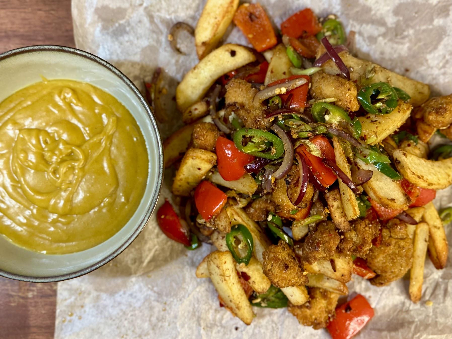 Homemade Spice Bag With Curry Sauce